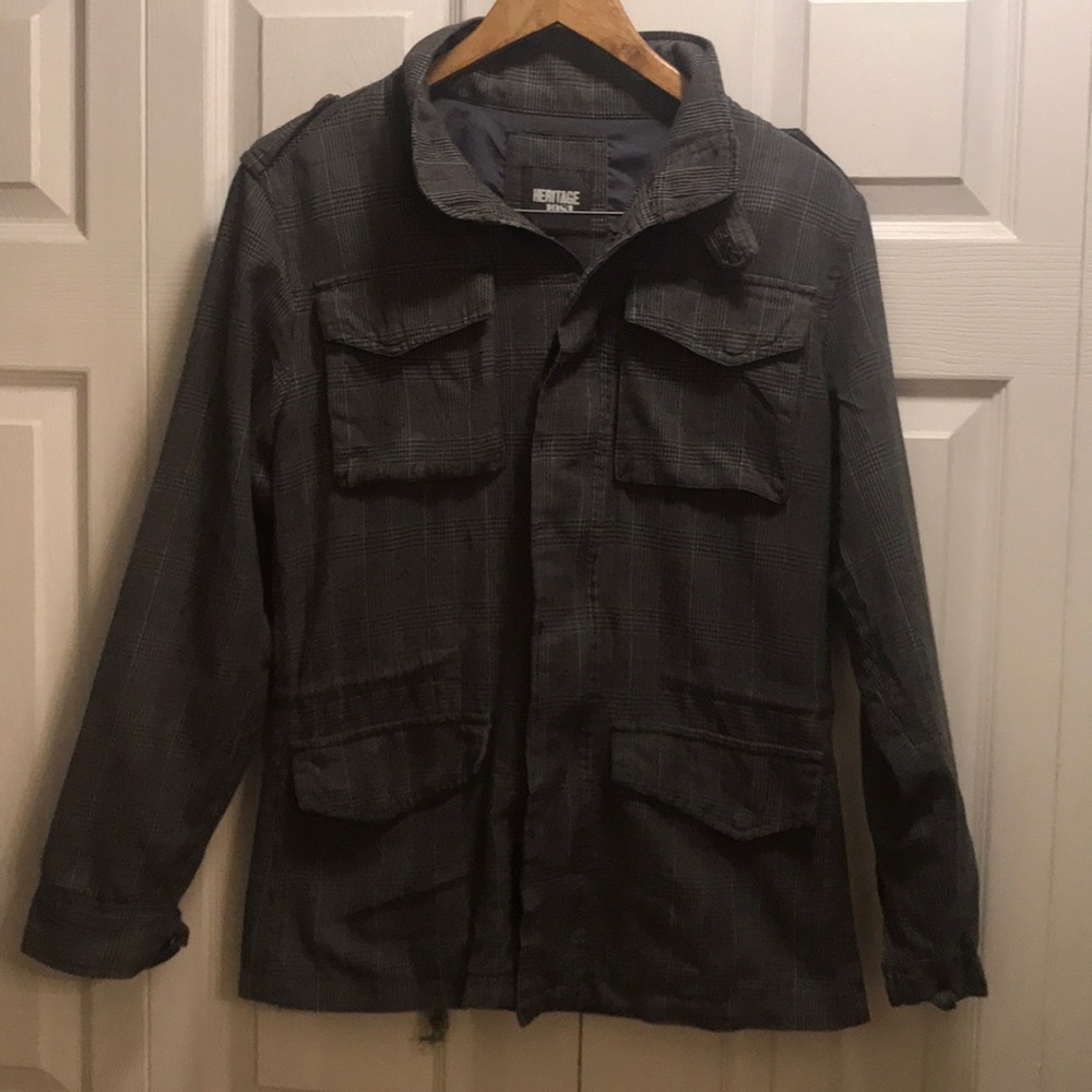 Heritage 1981 Jacket Button Down Also Zipper Cute. - image 1